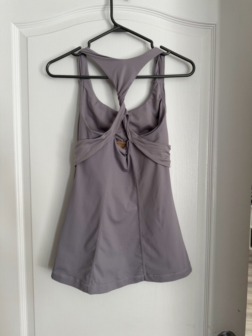 Lululemon Twist Back Tank Top - Purple/Grey - Picture 4 of 8